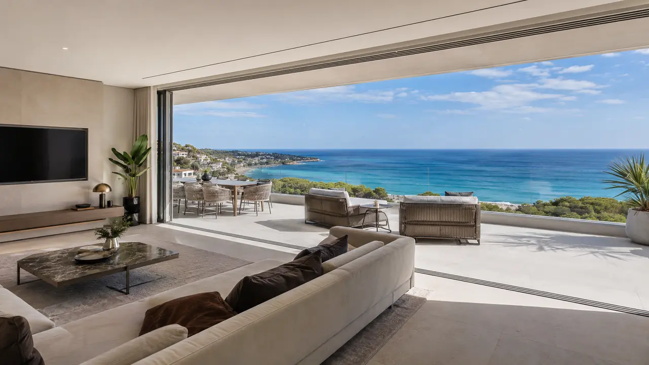 Áticos con vistas al mar