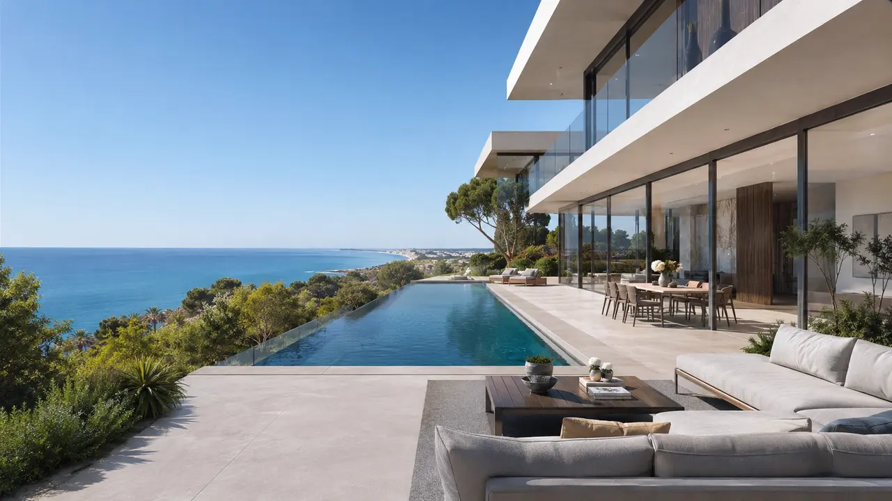 Villas de lujo con vistas al mar Villas de lujo con vistas al mar