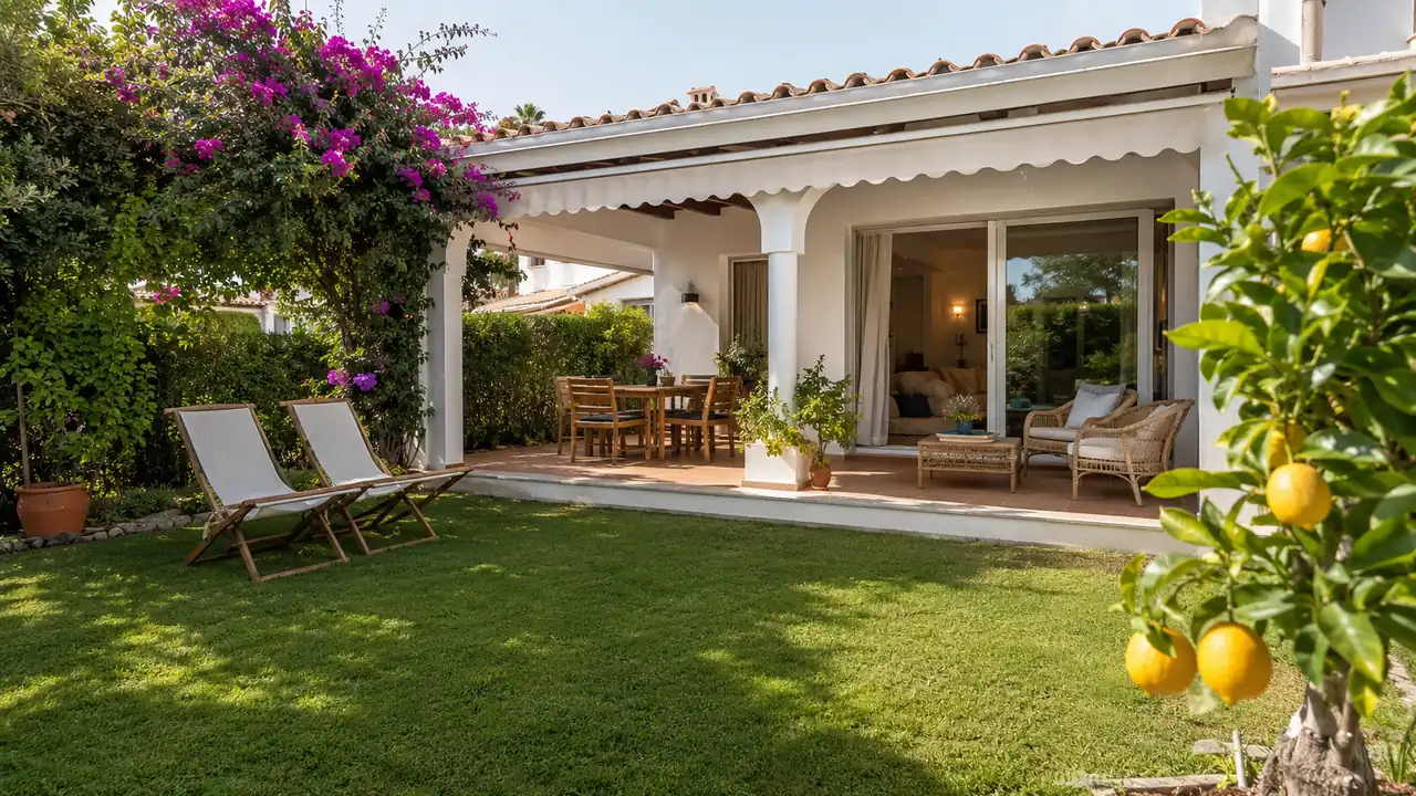 Bungalows de planta baja con jardín Bungalows de planta baja con jardín