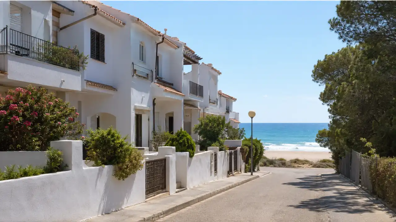 Casas adosadas cerca de la playa Casas adosadas cerca de la playa