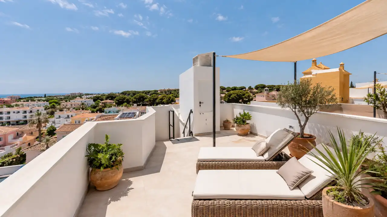 Casas adosadas con solárium Casas adosadas con solárium