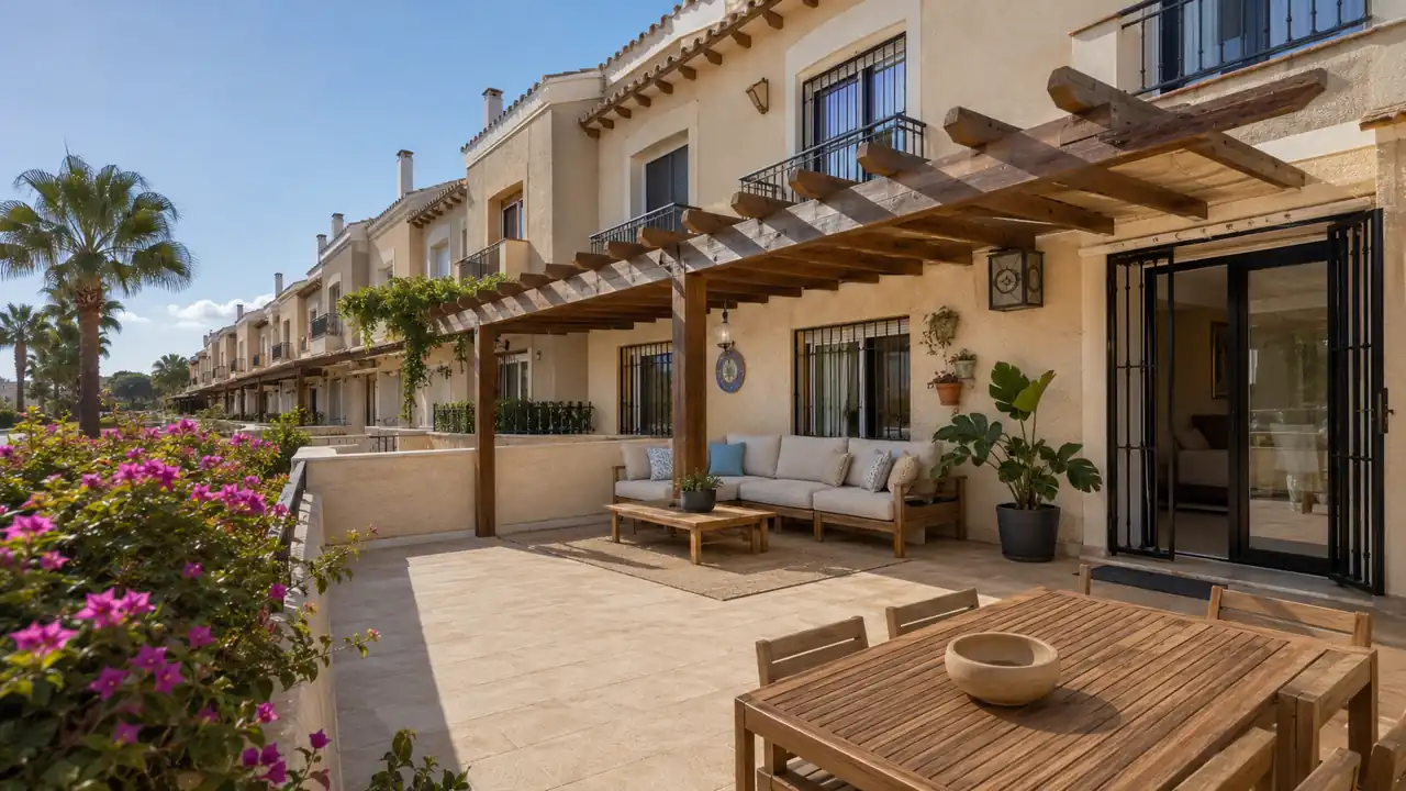 Casas adosadas con terraza Casas adosadas con terraza
