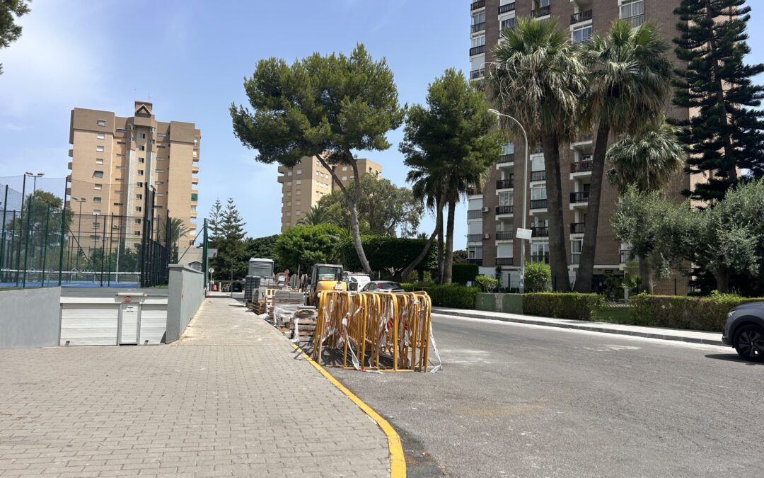INVERSIÓN DE 1,2 MILLONES EN DEHESA DE CAMPOAMOR: ASÍ SE REVALORIZA LA AVENIDA MIGUEL DE CERVANTES